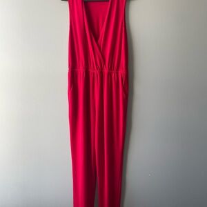 Elegant Red Jumpsuit